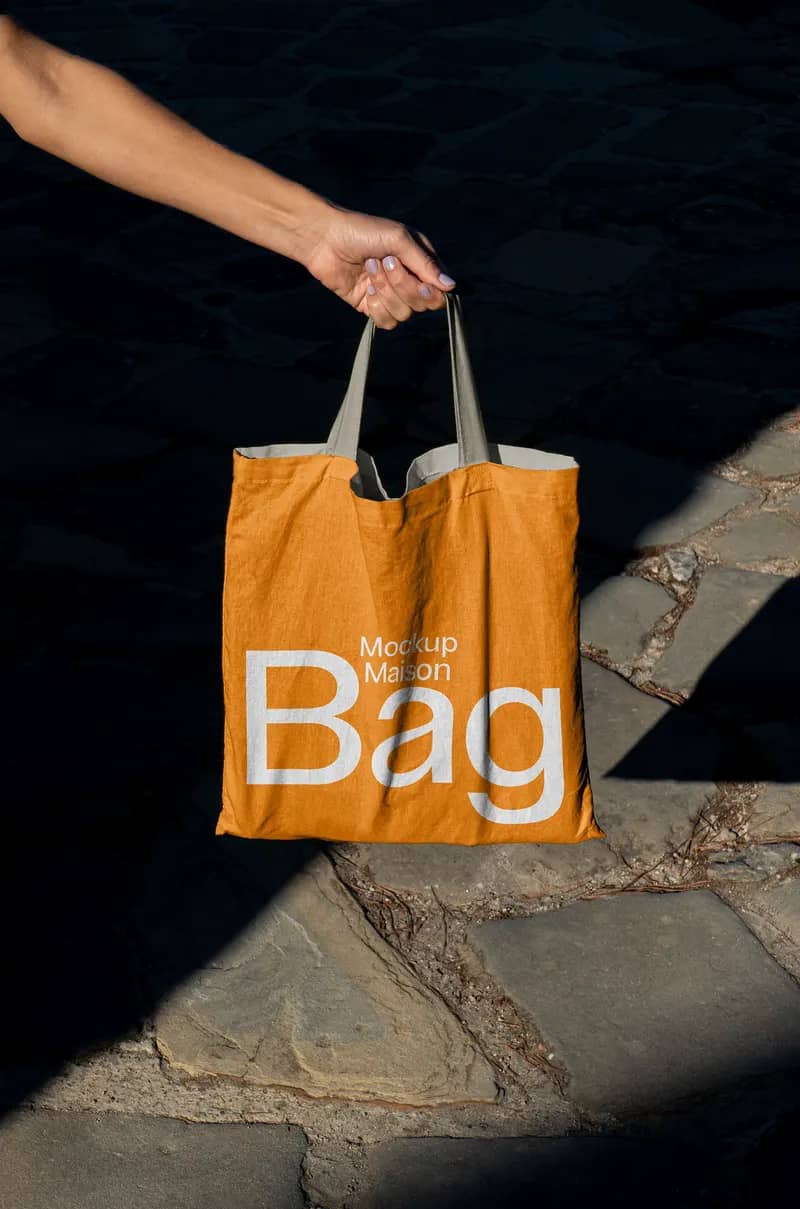Tote Bag TX E07 Mockup