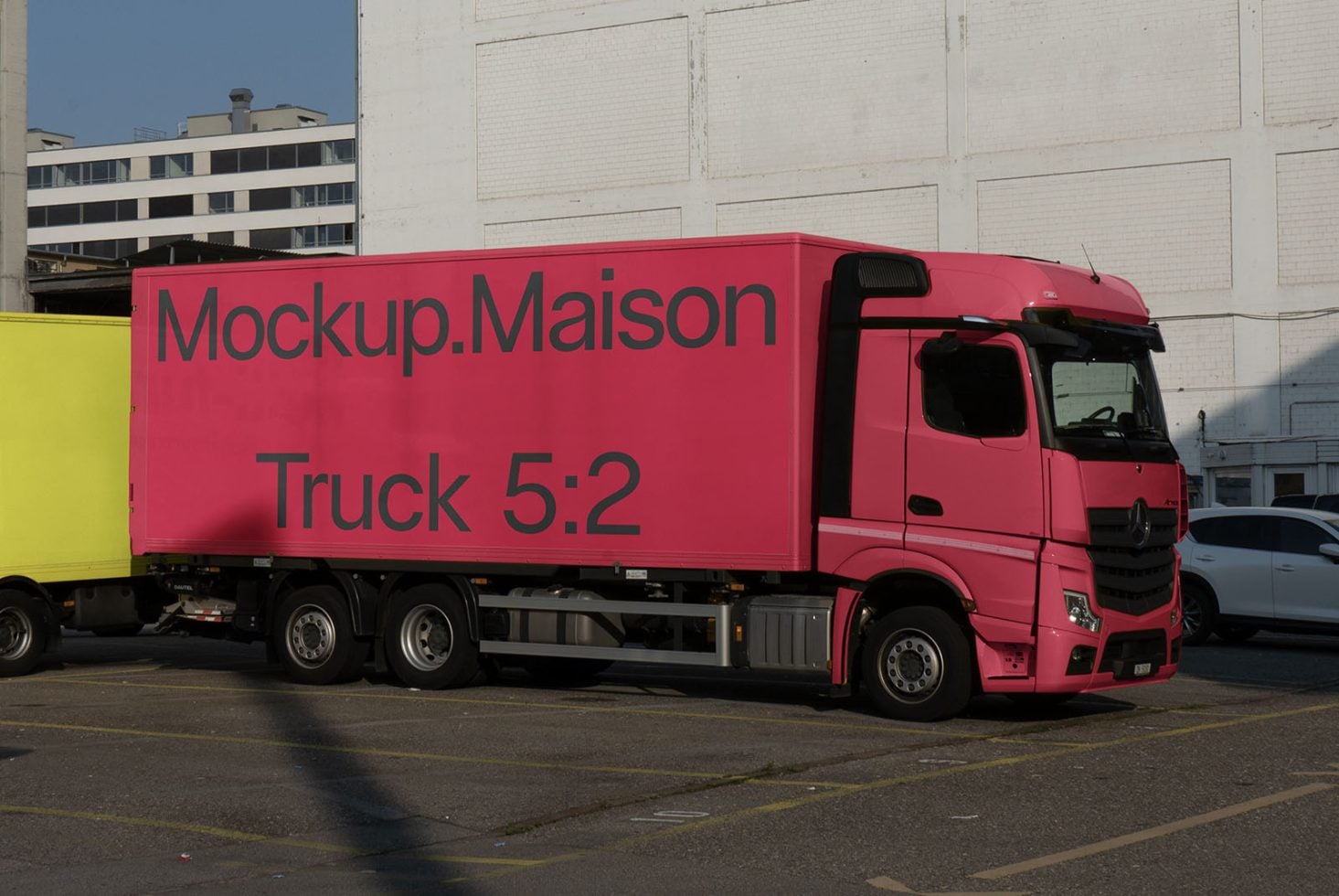 Truck TK F03 Mockup preview 1