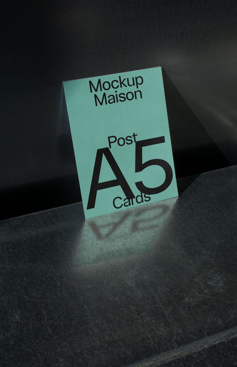 A5 Card BC G05 Mockup