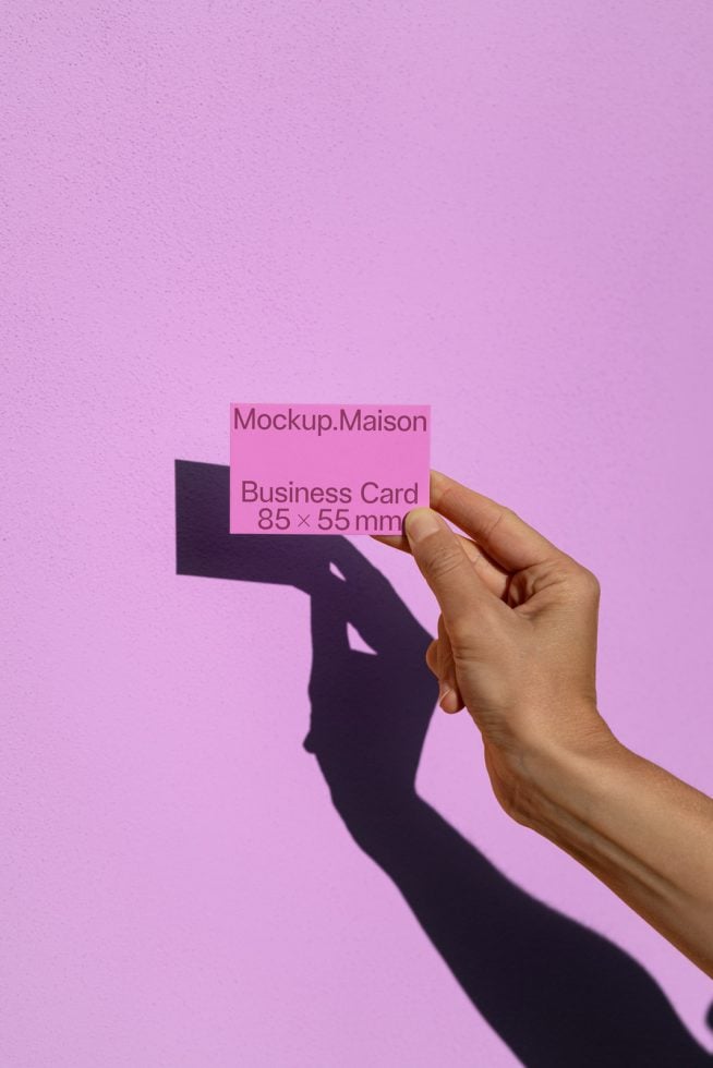 Business Card D02 Mockup