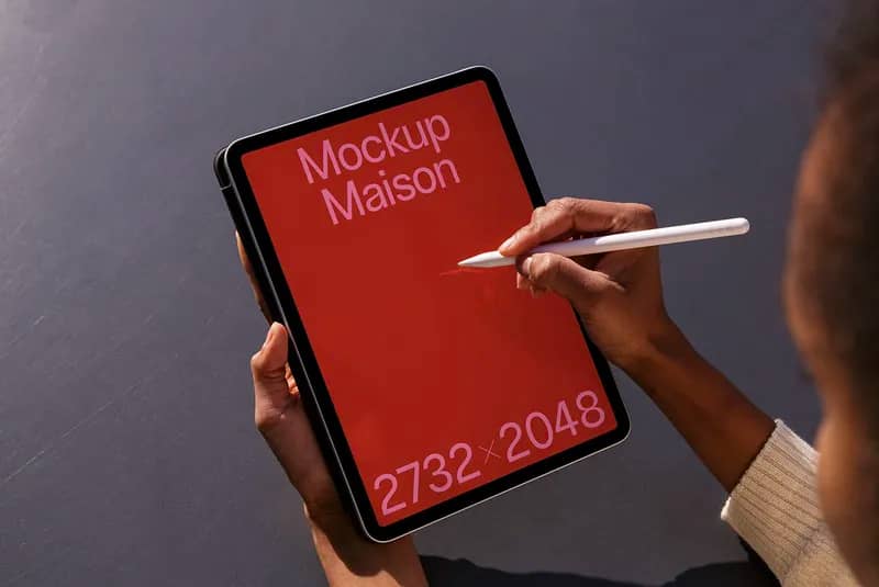 iPad DD F10 Mockup