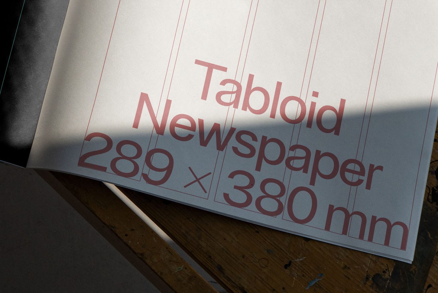 Newspaper NP F02 Mockup preview 2