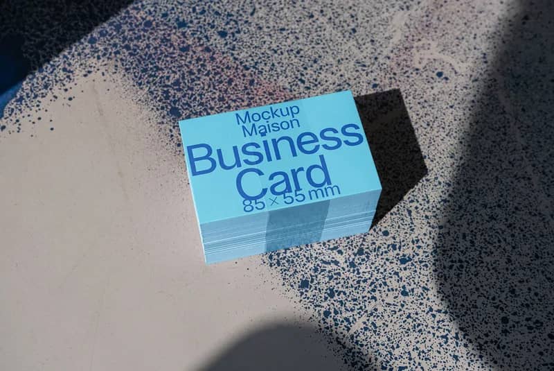 Business Card BC E03 Mockup