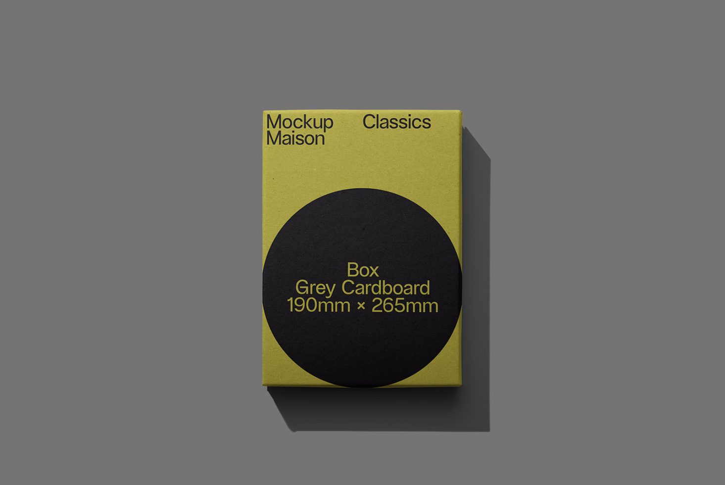 Packaging PG Classics 205 Mockup preview 1