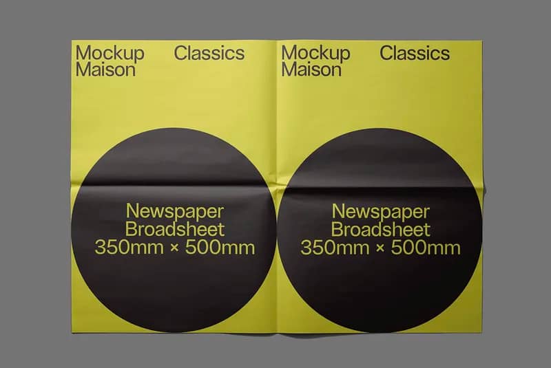 Newspaper NP Classics 204 Mockup