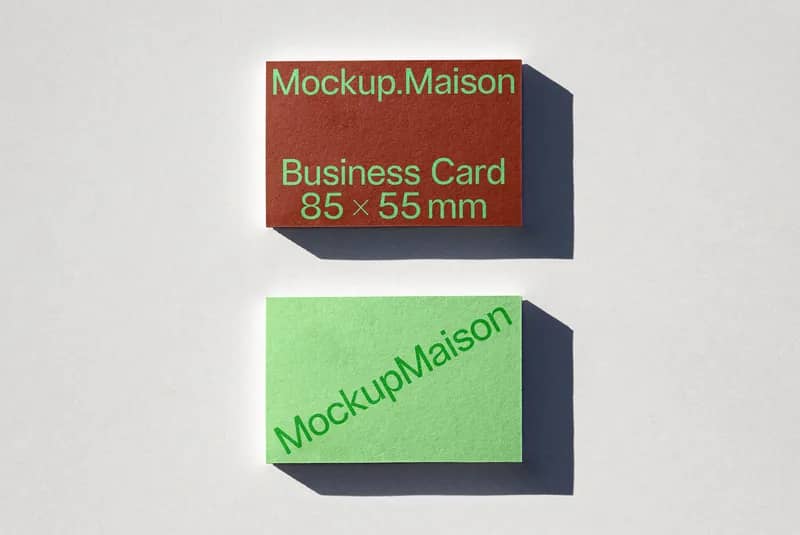 Business Card B01 Mockup
