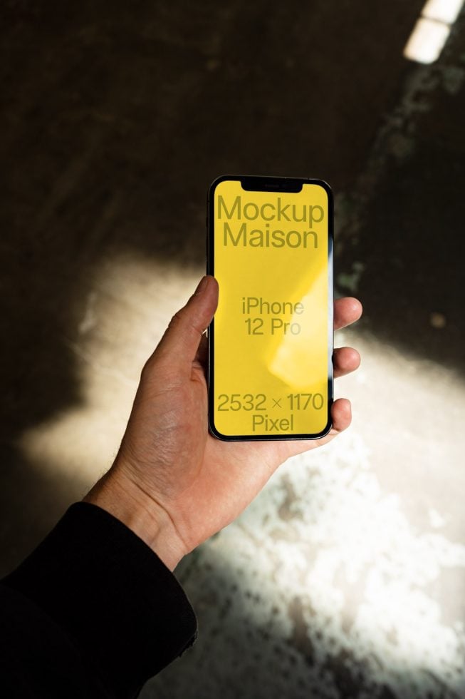iPhone 12 Pro C02 Mockup
