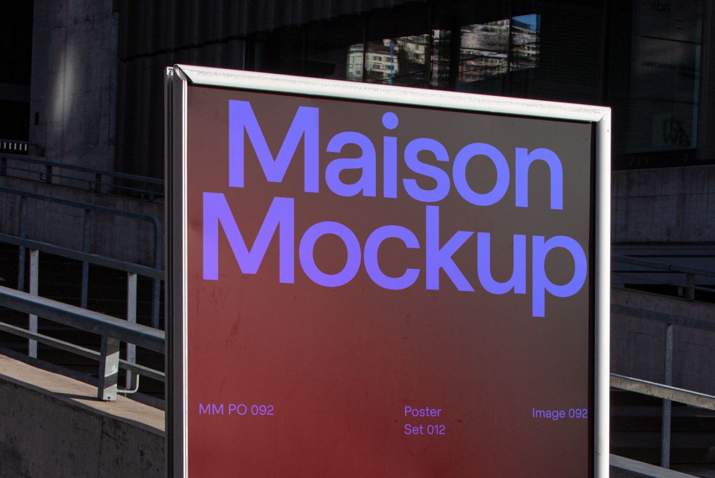 Poster B05 Mockup preview 2