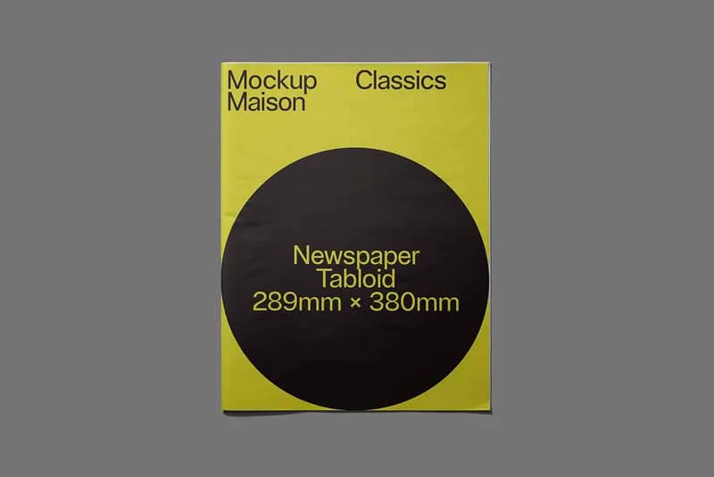 Newspaper NP Classics 201 Mockup