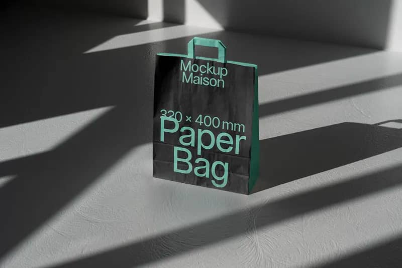 Paper Bag BG G09 Mockup