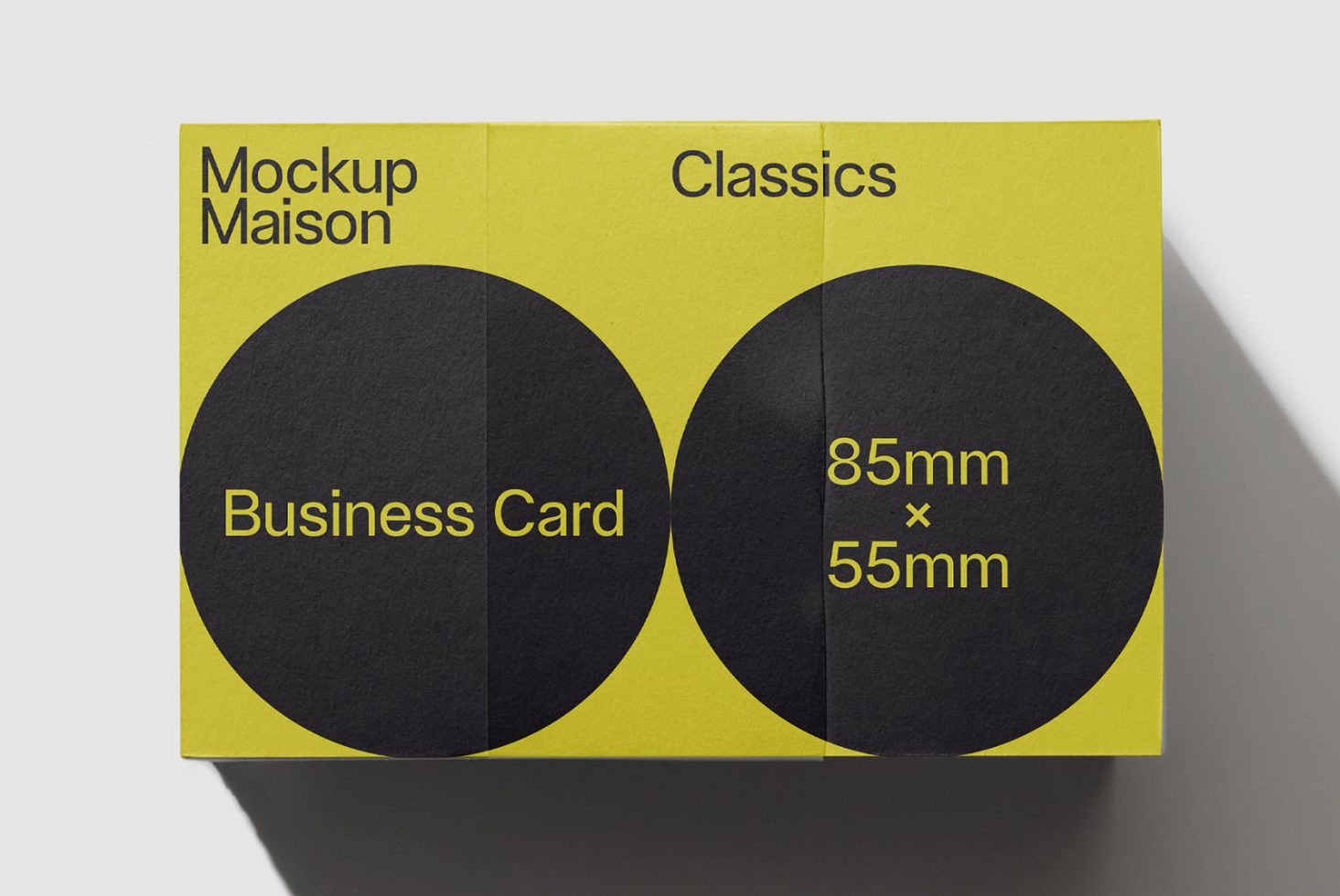 Business Card Classics 102 Mockup preview 2