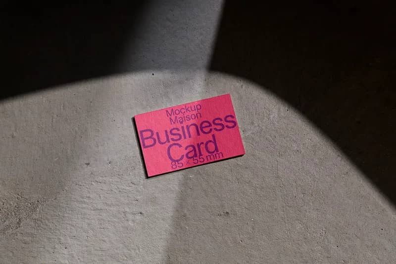 Business Card E07 Mockup