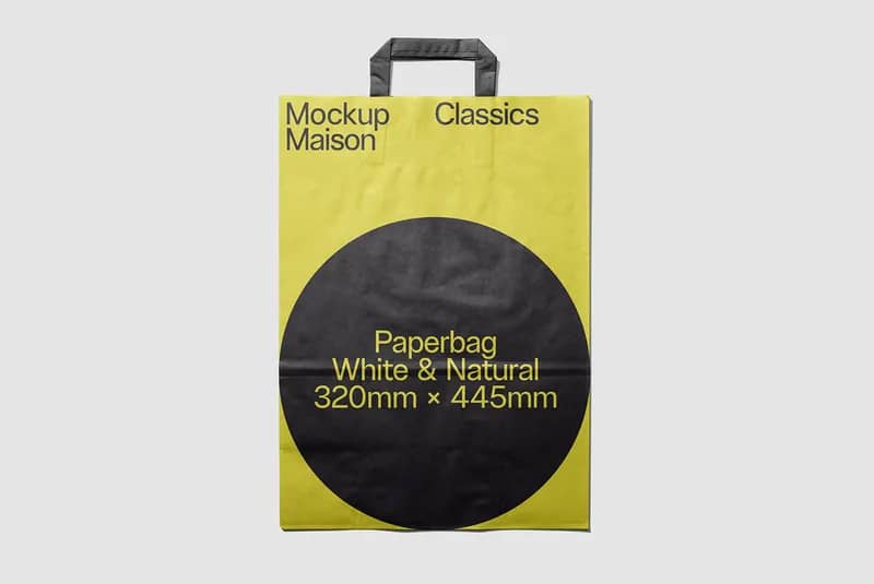 Paper Bag Classics 107 Mockup
