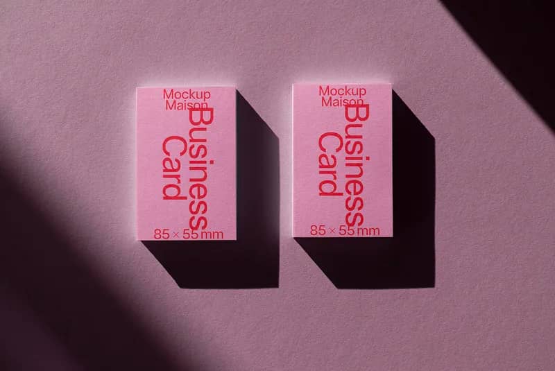 Business Card BC F01 Mockup