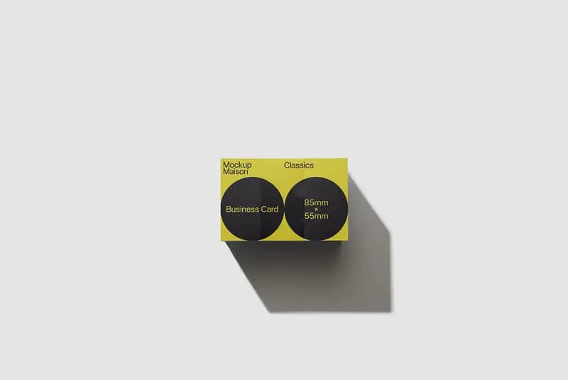 Business Card Classics 102 Mockup
