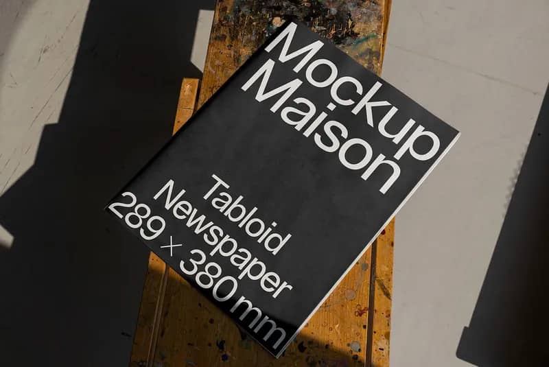 Newspaper NP F03 Mockup