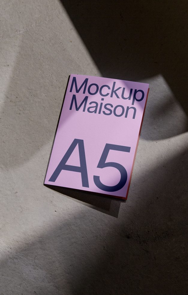 A5 Card BC F08 Mockup preview 3