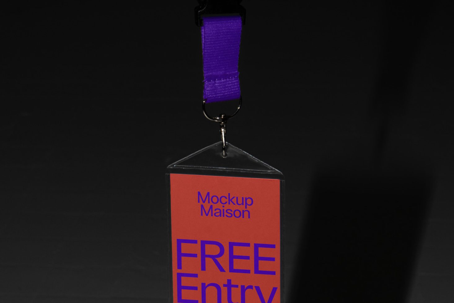 Badge with Lanyard BD I 01 preview 1