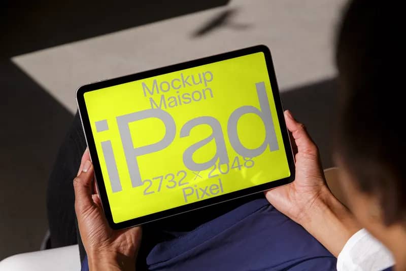iPad E19 Mockup