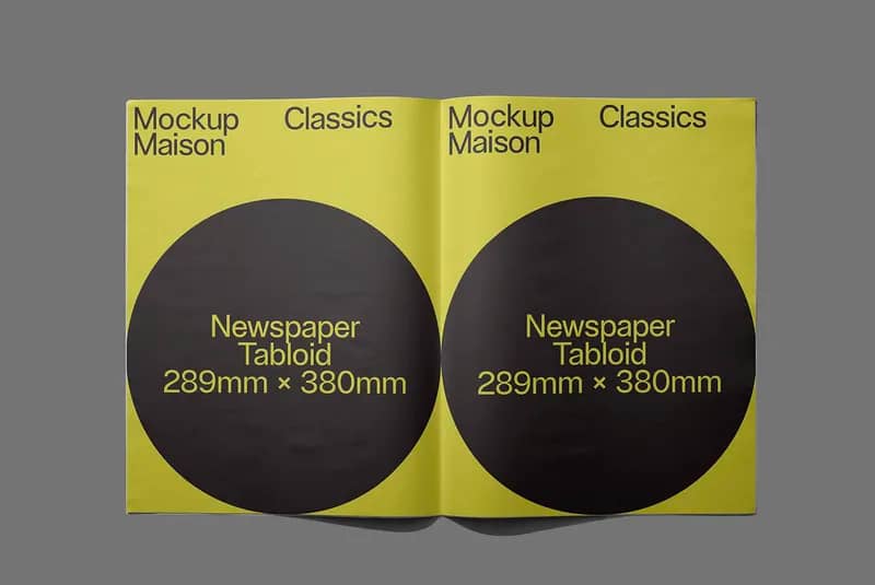 Newspaper NP Classics 202 Mockup