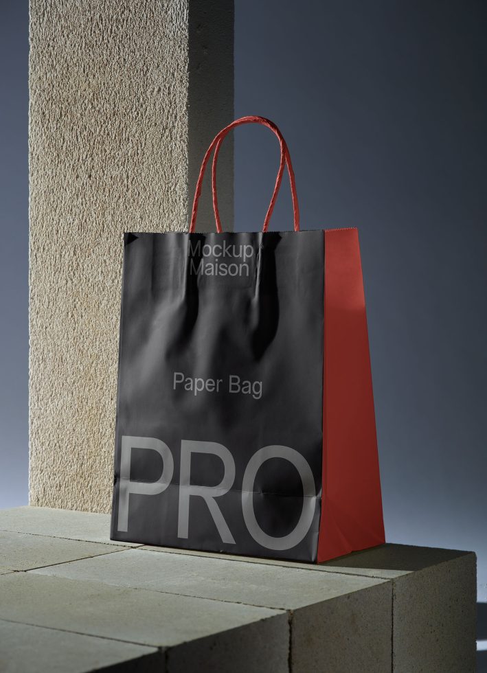 Paper Bag BG PRO104 Mockup preview 3