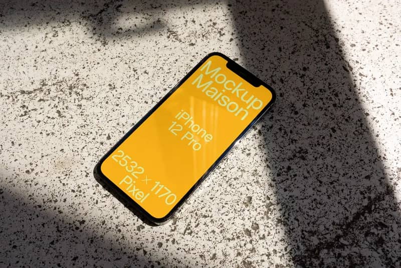 iPhone 12 Pro D04 Mockup