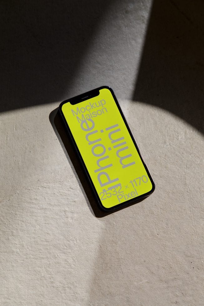 iPhone 12 Mini E11 Mockup
