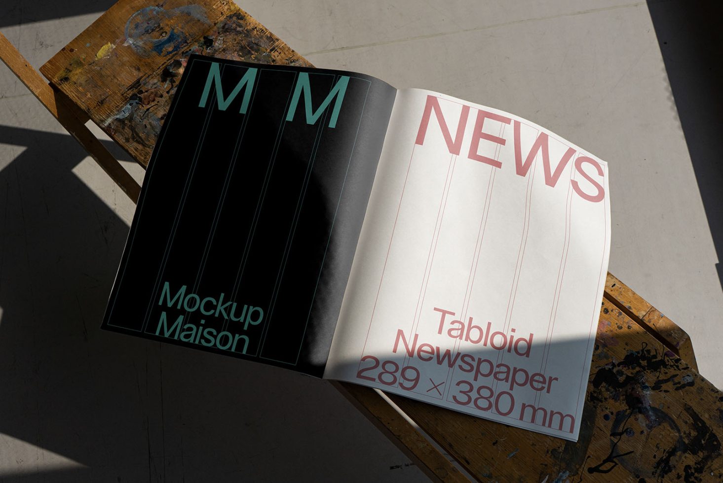 Newspaper NP F02 Mockup preview 1
