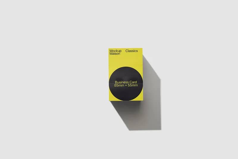 Business Card Classics 101 Mockup