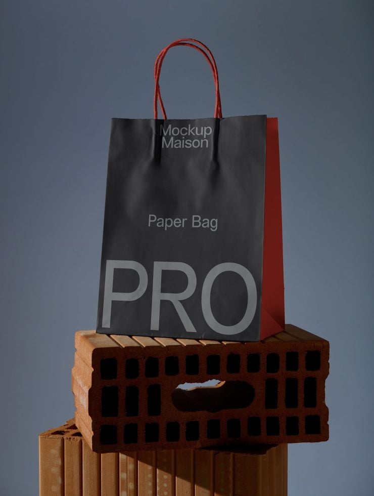 Paper Bag BG PRO101 Mockup