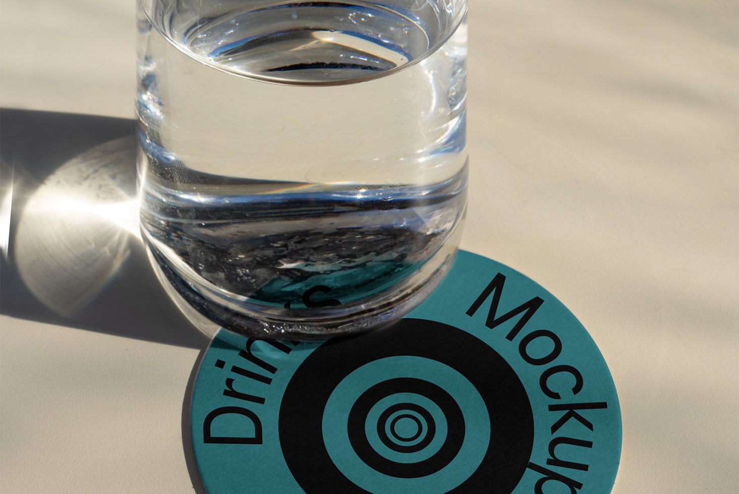 Drink Coaster CO G01 Mockup preview 1