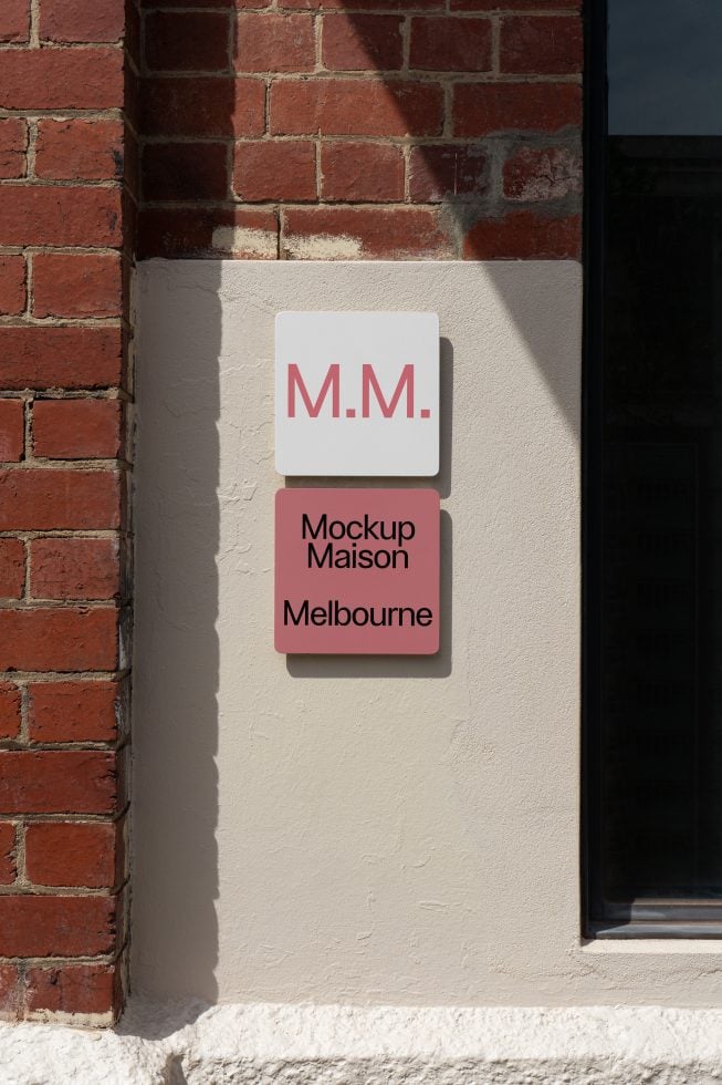 Sign Mockup SG MEL 01