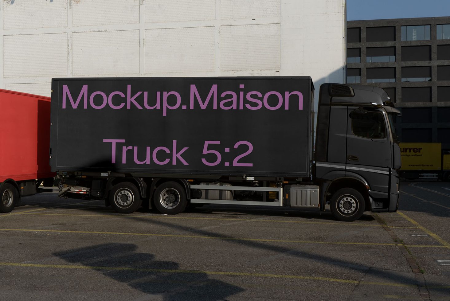 Truck TK F04 Mockup preview 1