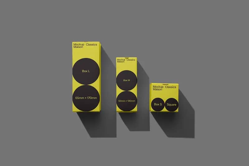 Packaging PG Classics 206 Mockup