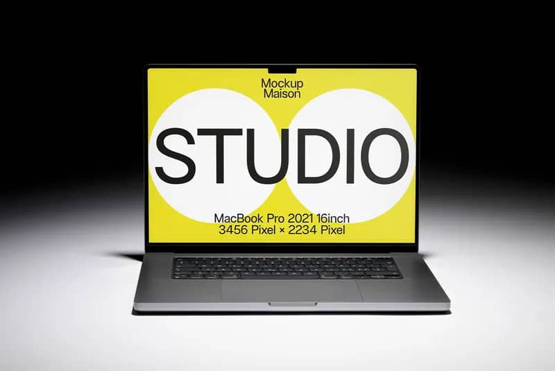 MacBook Pro GRD02 Mockup