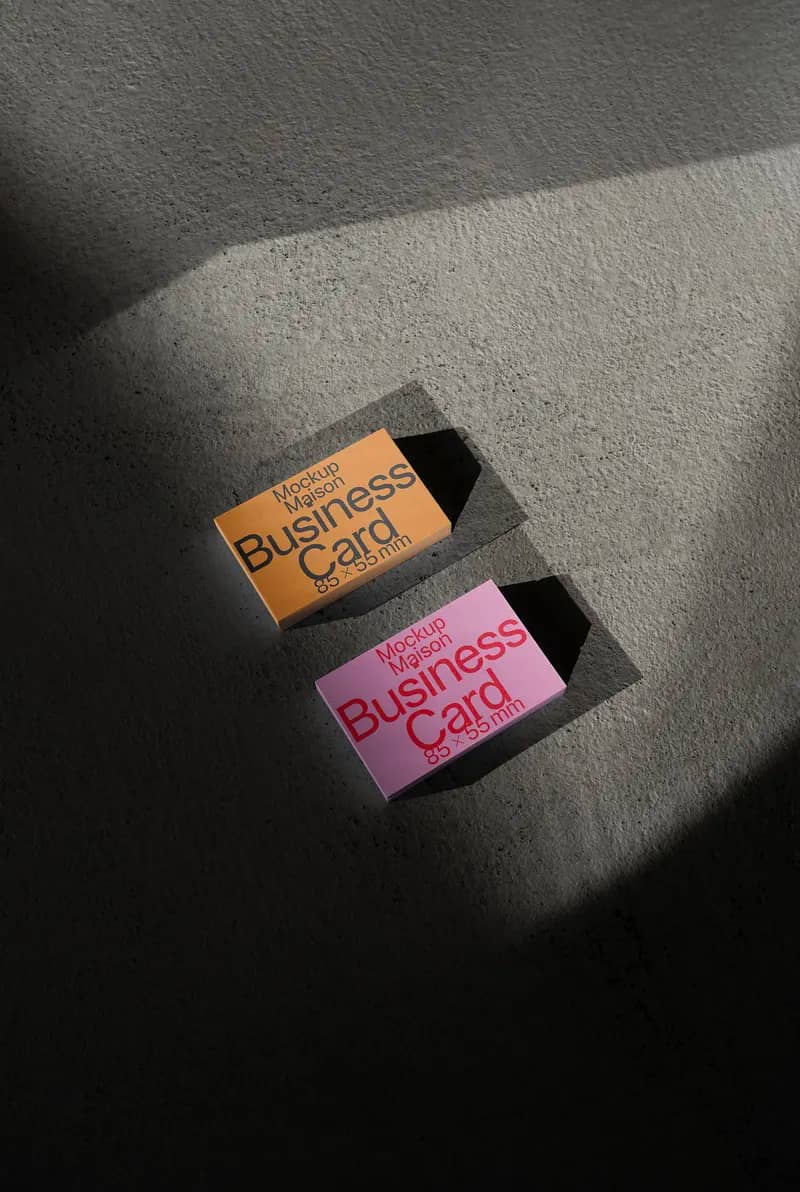 Business Card BC F06 Mockup