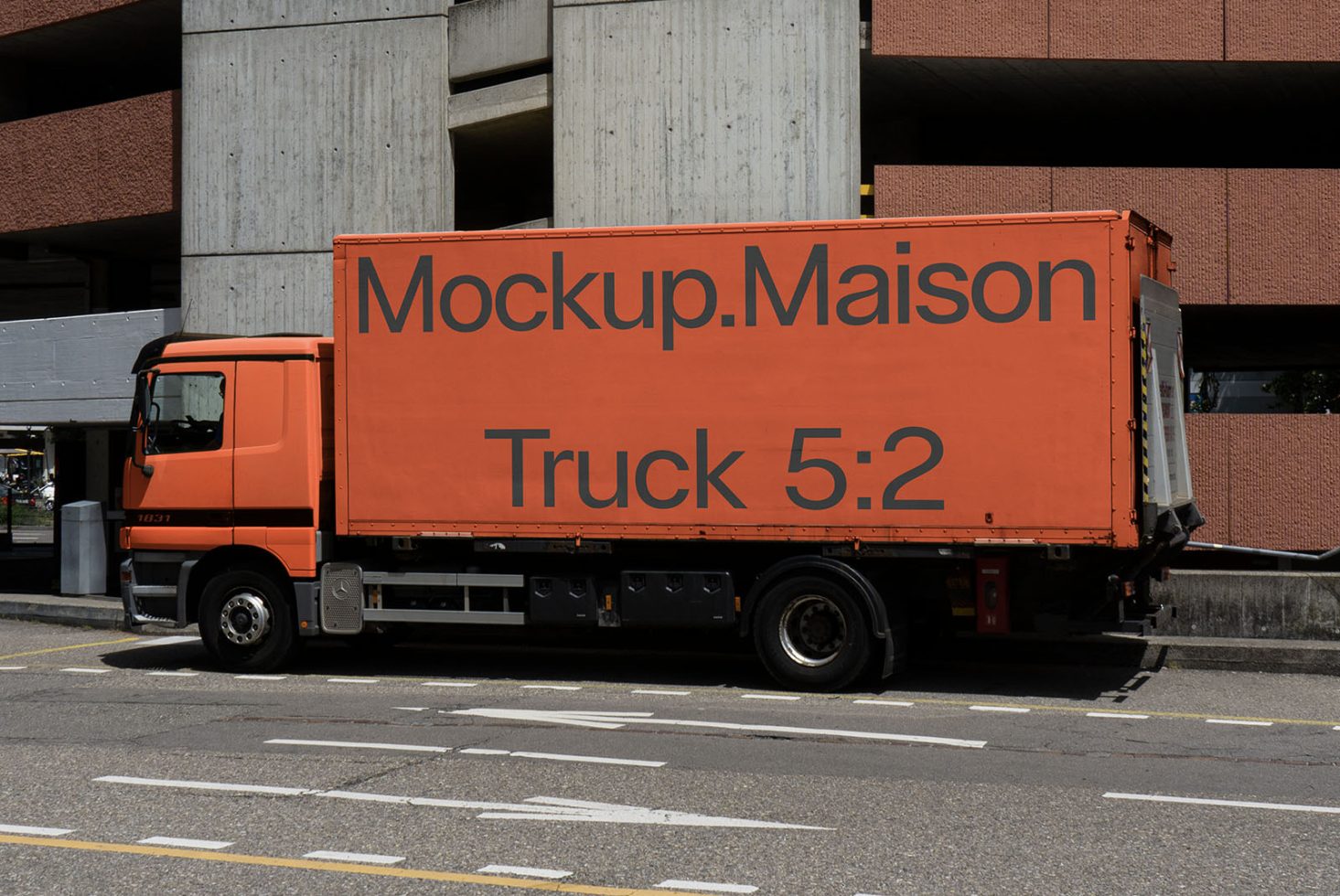 Truck TK F01 Mockup preview 1