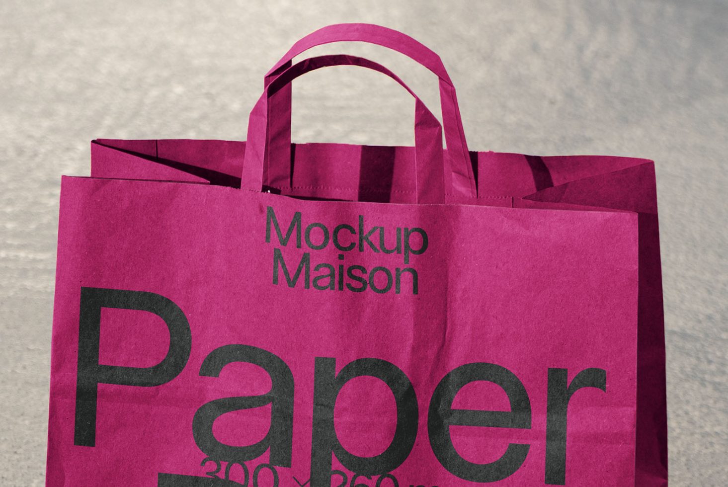 Paper Bag BG F04 Mockup preview 2