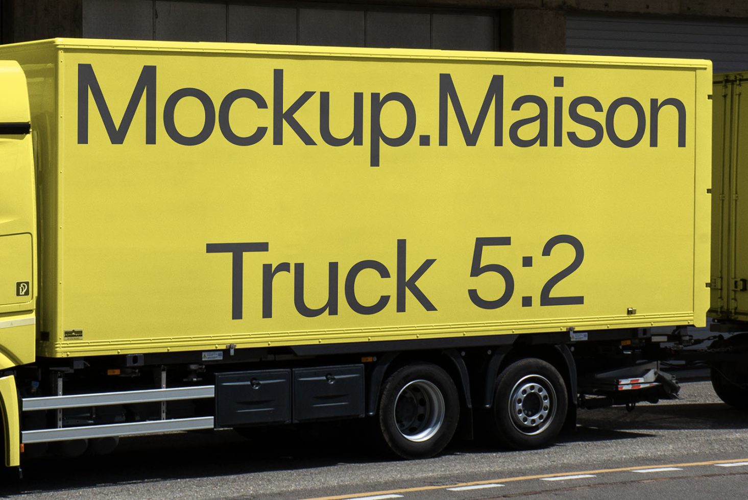 Truck TK F02 Mockup preview 2