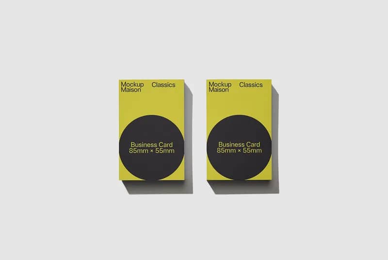 Business Card Classics 103 Mockup