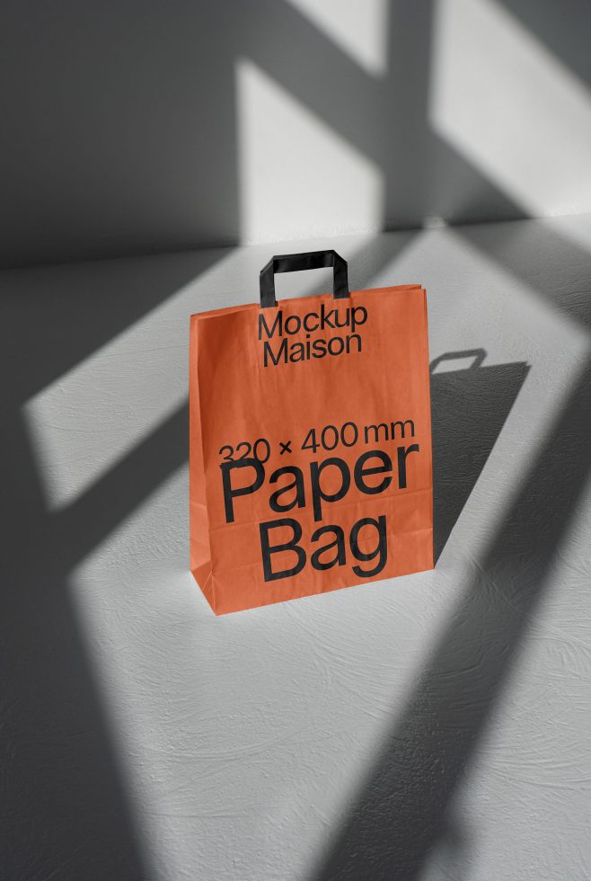Paper Bag BG G08 Mockup