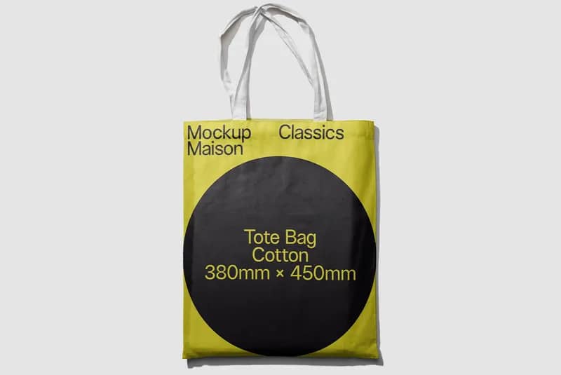 Tote Bag Classics 105 Mockup