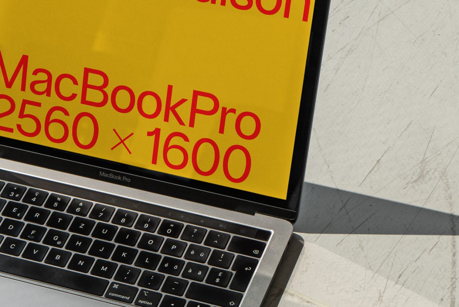 MacBook Pro D01 Mockup preview 2