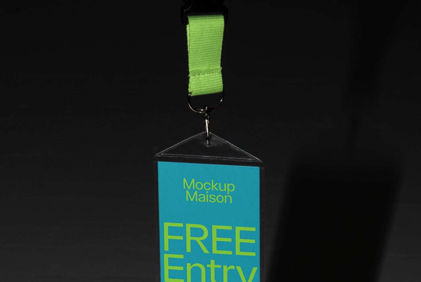 Badge with Lanyard BD I 01 preview 2
