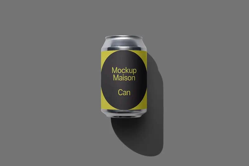 Drink Can DR Classics 203 Mockup