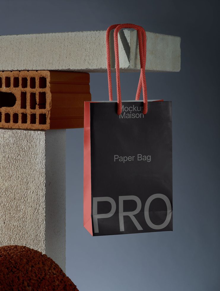 Paper Bag BG PRO105 Mockup