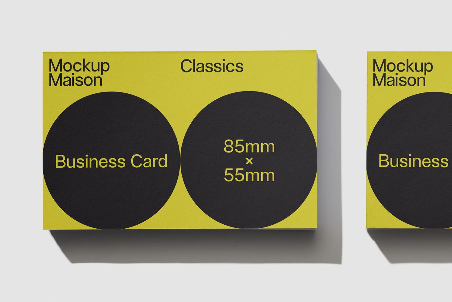 Business Card Classics 104 Mockup preview 2