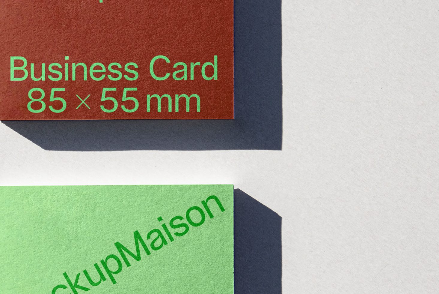 Business Card B01 Mockup preview 2