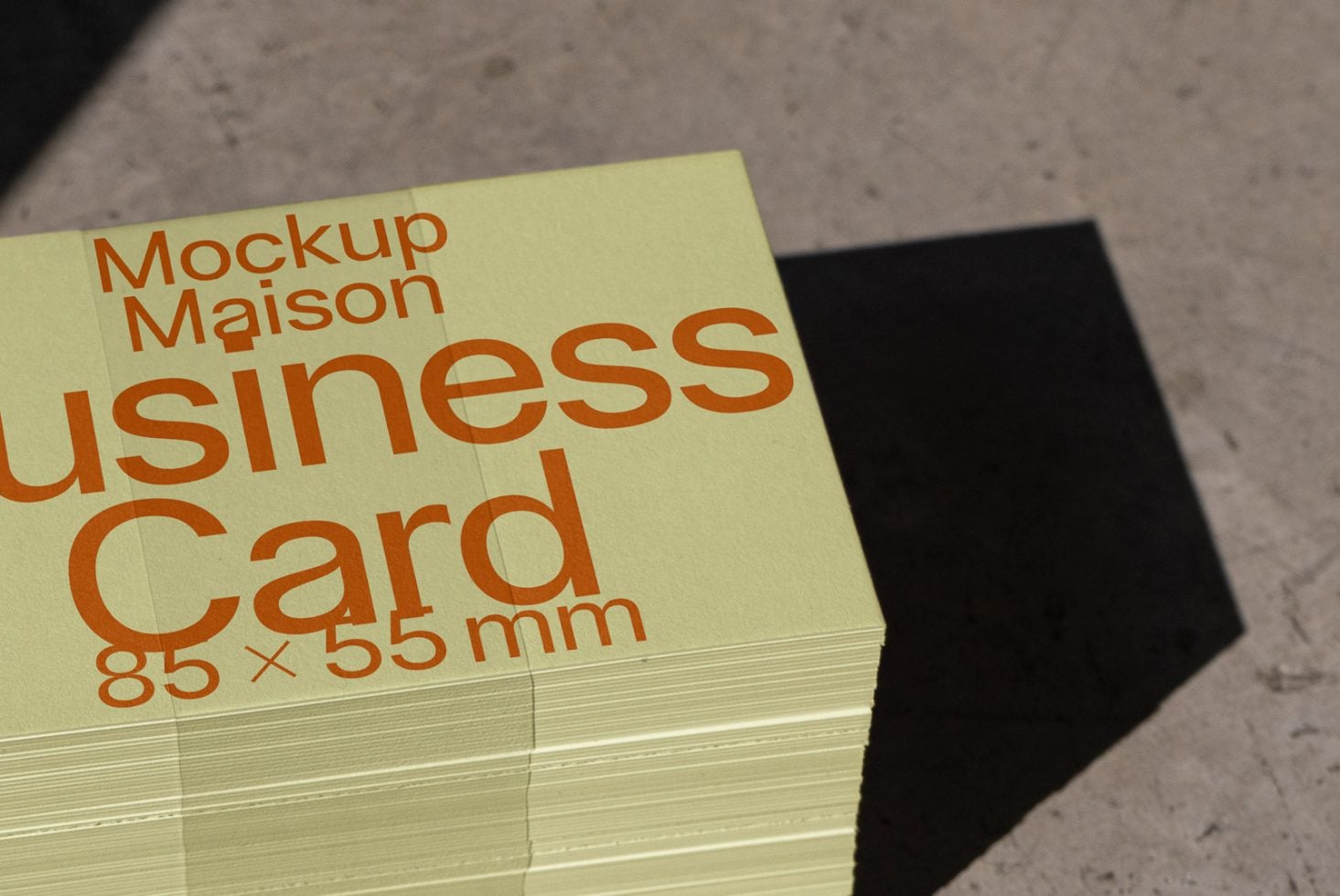 Business Card E02 Mockup preview 2