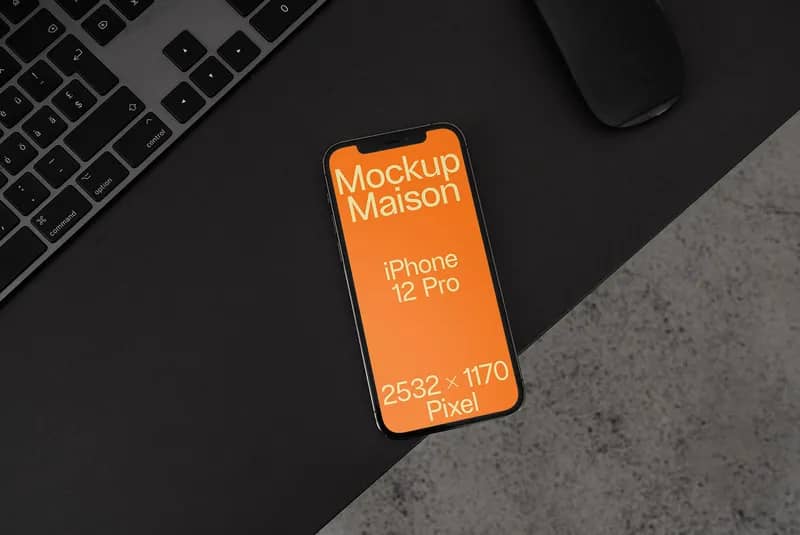 iPhone 12 Pro D05 Mockup